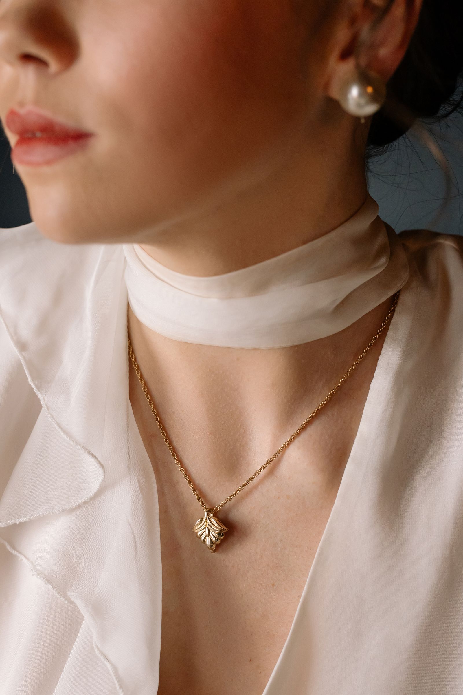 Necklace pendant close-up